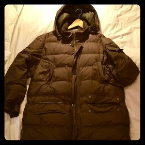 RAINFOREST DETACHABLE HOODED WARM DOWN MEN'S COAT